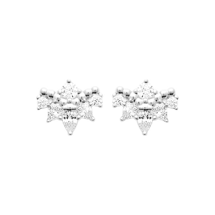 Boucles d’Oreilles OLYA – Argent 925 Rhodié