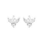 Boucles d’Oreilles FLORÉA – Argent 925 Rhodié