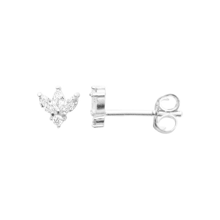 Boucles d’Oreilles FLORÉA – Argent 925 Rhodié