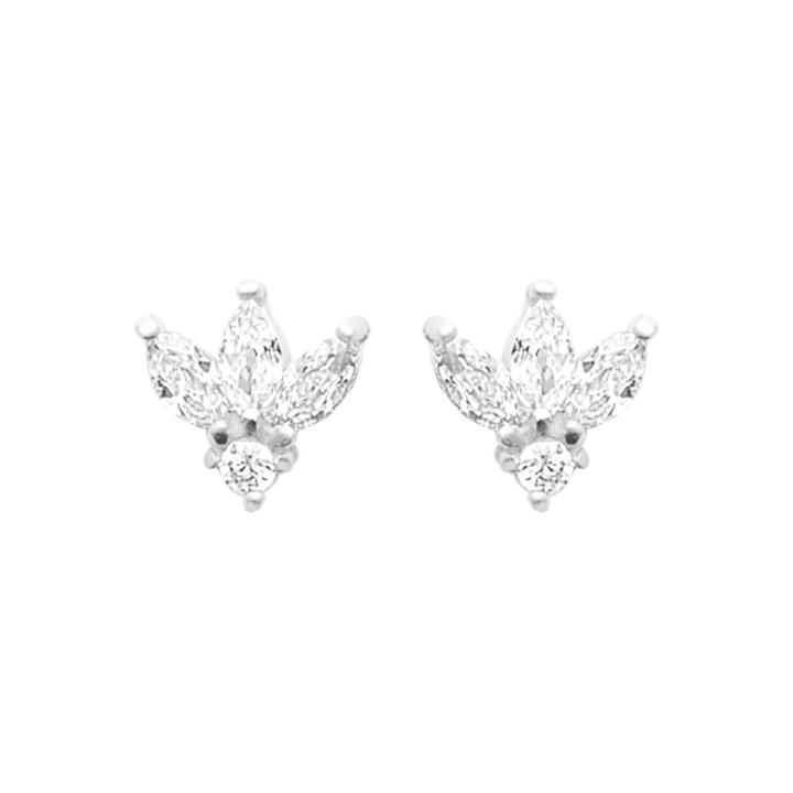 Boucles d’Oreilles FLORÉA – Argent 925 Rhodié