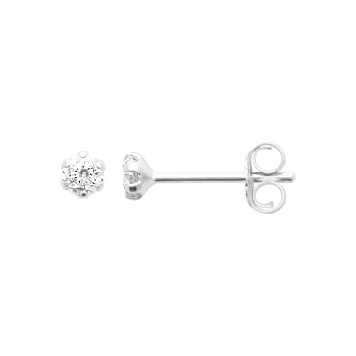Boucles d’Oreilles LUMIS – Argent 925 Rhodié