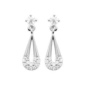 Boucles d’Oreilles NAÏA – Argent 925 Rhodié