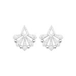 Boucles d’oreilles EÏRA – Argent Rhodié & Zirconium
