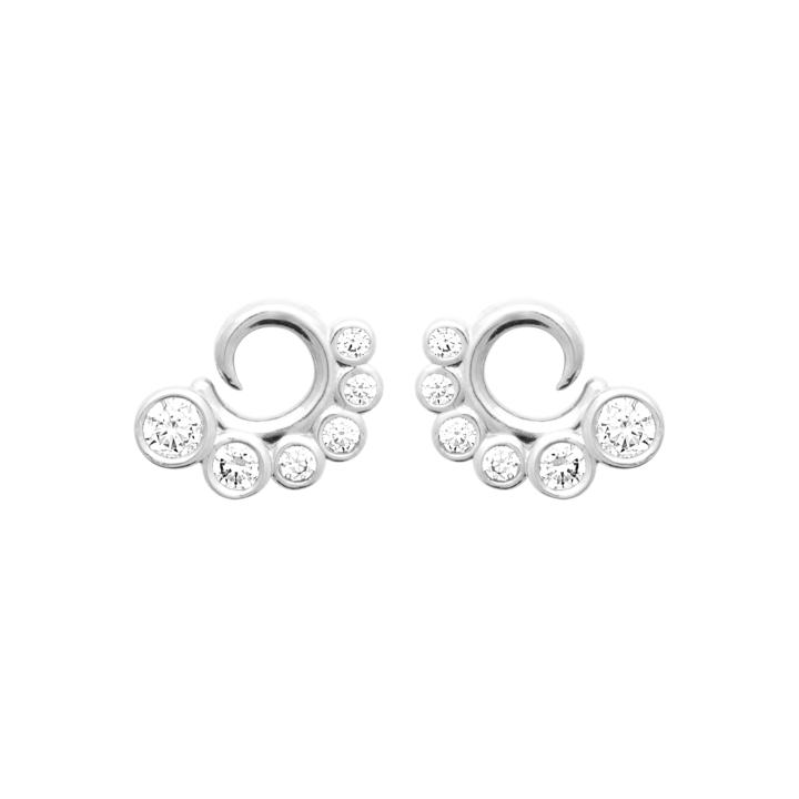 Boucles d’Oreilles LUNA – Argent 925 Rhodié
