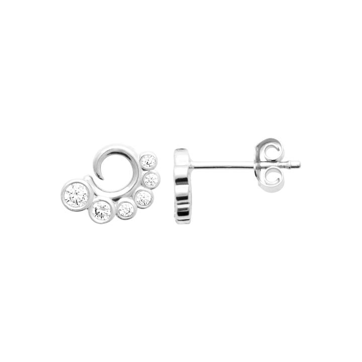 Boucles d’Oreilles LUNA – Argent 925 Rhodié