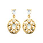 Boucles d’Oreilles ALTHÉRA – Plaqué Or 750 (3 MIC)