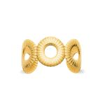 Jonc SOLARA – Acier Inoxydable Doré