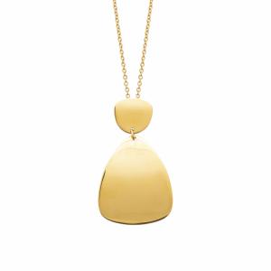 Collier AURENA – Acier Inoxydable Doré