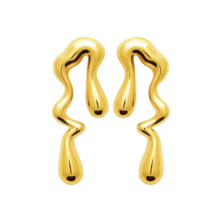 Boucles d’oreilles LUMEA – Acier Inoxydable Doré