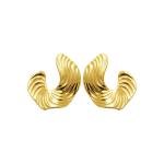 Boucles d’Oreilles VALORA – Acier Inoxydable Doré