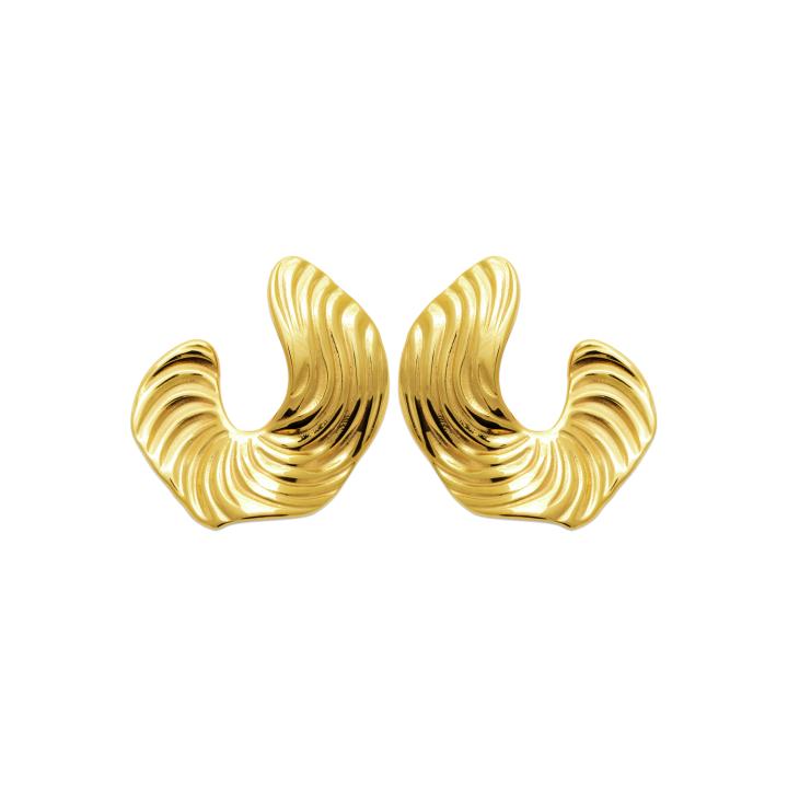 Boucles d’Oreilles VALORA – Acier Inoxydable Doré