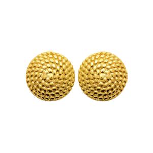 Boucles d’Oreilles ÉLORIA – Acier Inoxydable Doré