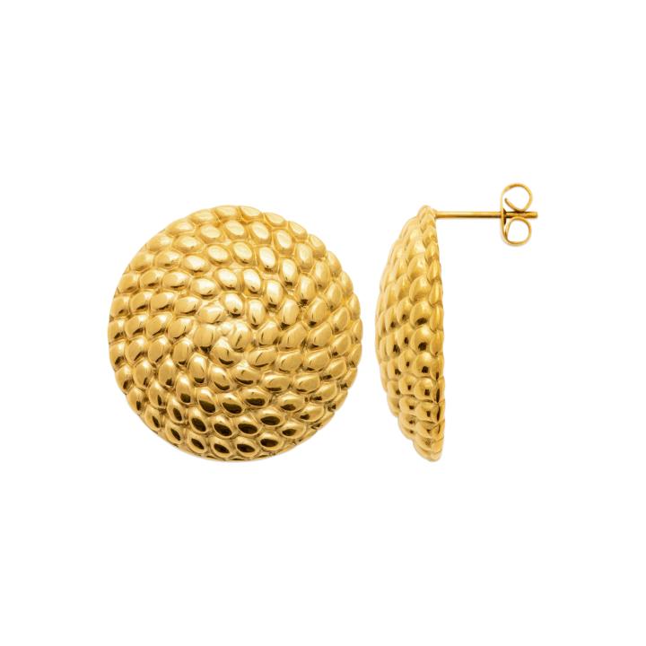 Boucles d’Oreilles ÉLORIA – Acier Inoxydable Doré