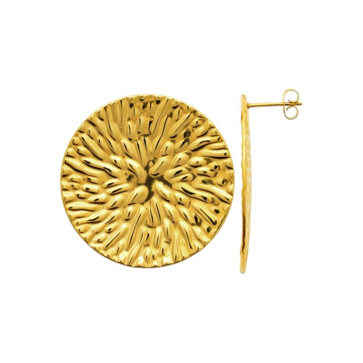 Boucles d’Oreilles SORAYA – Acier Inoxydable Doré