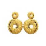 Boucles d’Oreilles AZELYA – Acier Inoxydable Doré