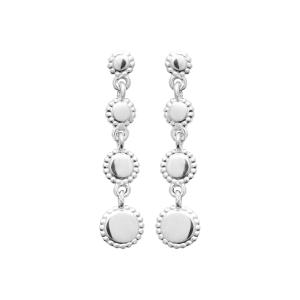 Boucles d’Oreilles ÉTERNIA – Argent 925 Rhodié