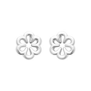 Boucles d’Oreilles CAMÉLIA – Argent 925 Rhodié