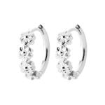 Boucles d’Oreilles FLORÉLIA – Argent 925 Rhodié