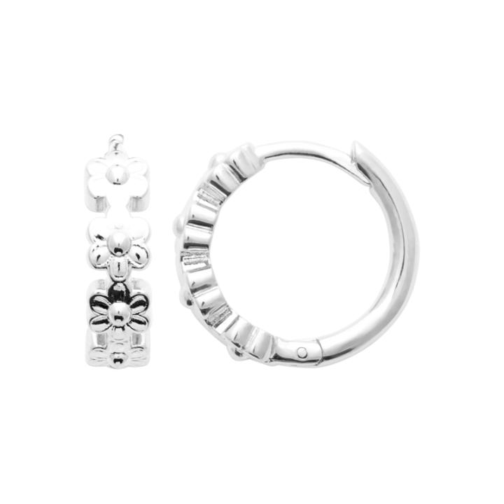 Boucles d’Oreilles FLORÉLIA – Argent 925 Rhodié