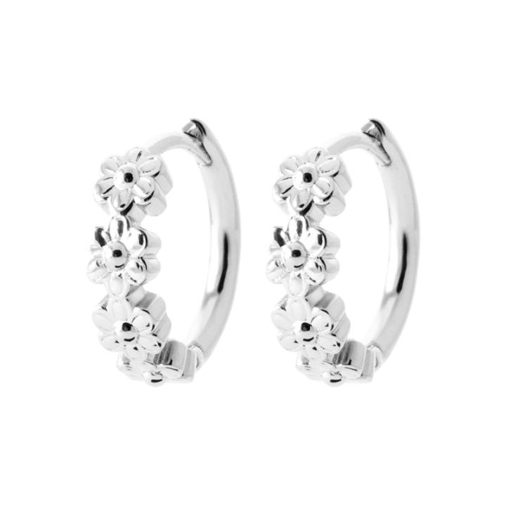 Boucles d’Oreilles FLORÉLIA – Argent 925 Rhodié