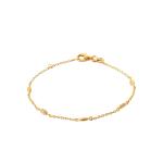 Bracelet LYVÉA – Plaqué Or 750 (3 MIC) & Zirconiums