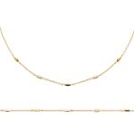 Collier LYVÉA – Plaqué Or 750 (3 MIC) & Zirconiums