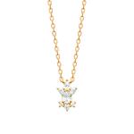 Collier LYORÉA – Plaqué Or 750 (3 MIC)