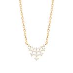 Collier CALYNA – Plaqué Or 750 (3 MIC)