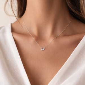 Collier LUNA – Argent 925 Rhodié