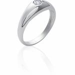 Bague SERIN – Argent 925 Rhodié & Pierre Sertie